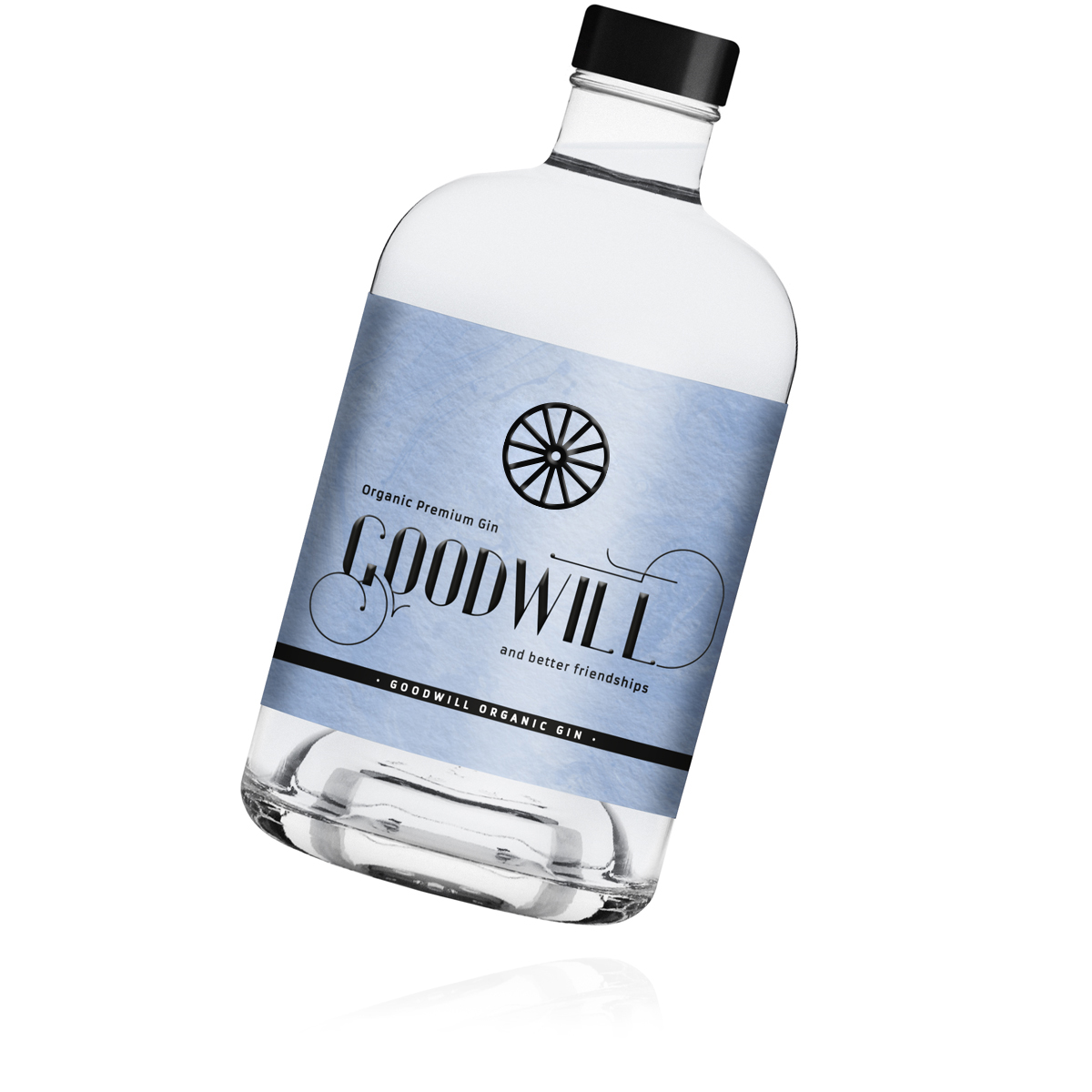 Flasche Goodwill Organic Gin - Goodwill Spirits