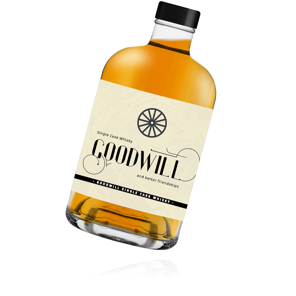 Flasche Goodwill Single Cask Whisky – Goodwill Spirits Flasche Goodwill Single Cask Whisky - Goodwill Spirits